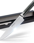 OOU® 8" Chef Knife – Ultra-Sharp German Steel, Ergonomic Handle