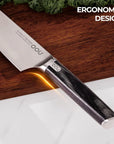 OOU® 8" Chef Knife – Ultra-Sharp German Steel, Ergonomic Handle
