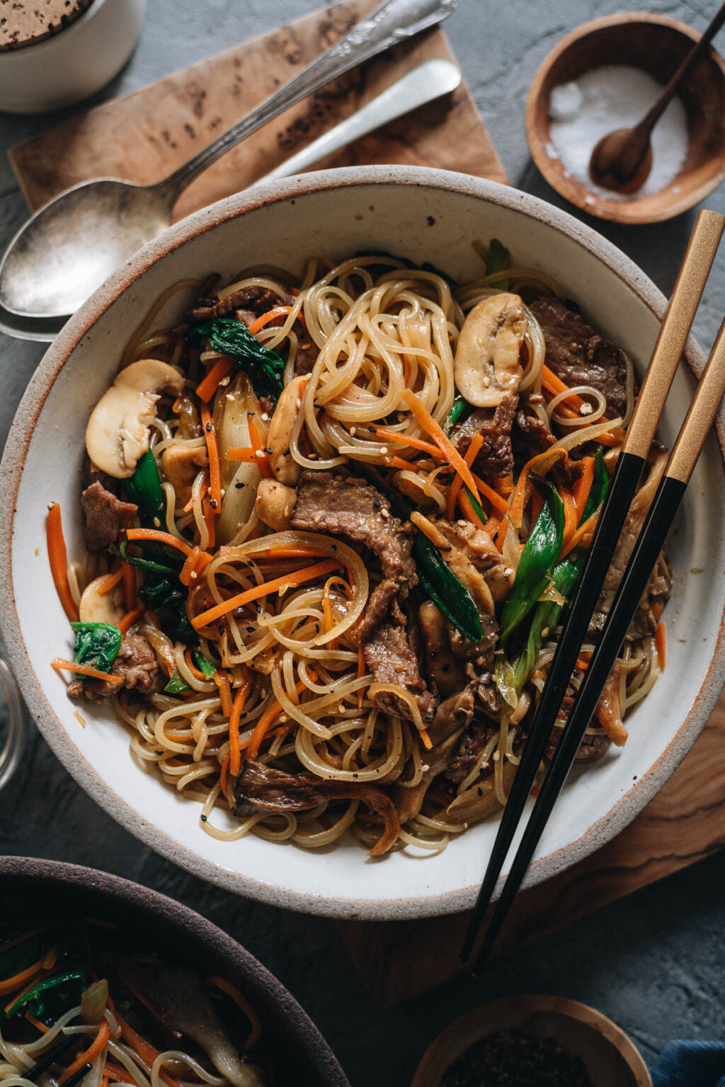 Sweet potato noodles recipe