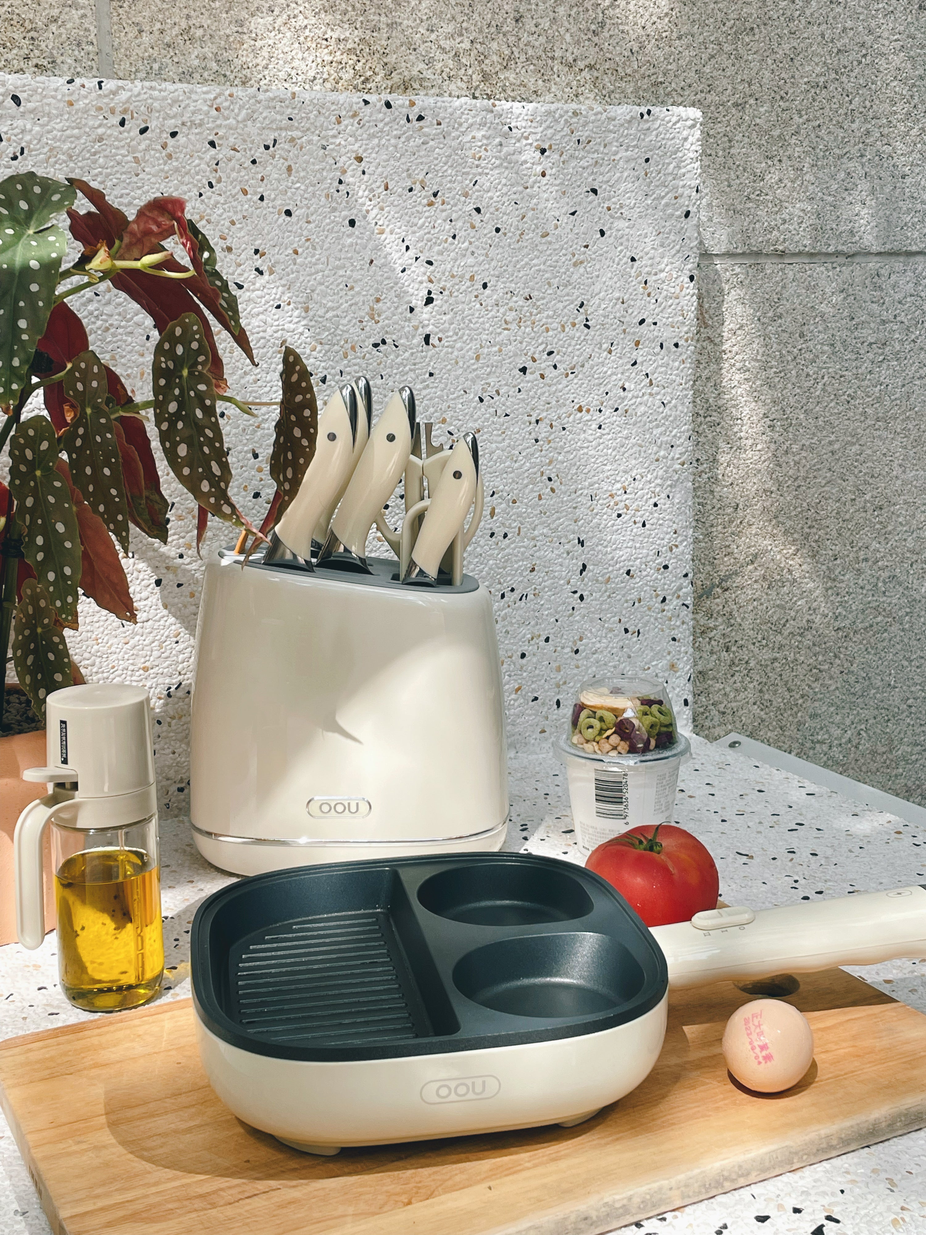 OOU®Electric frying pan