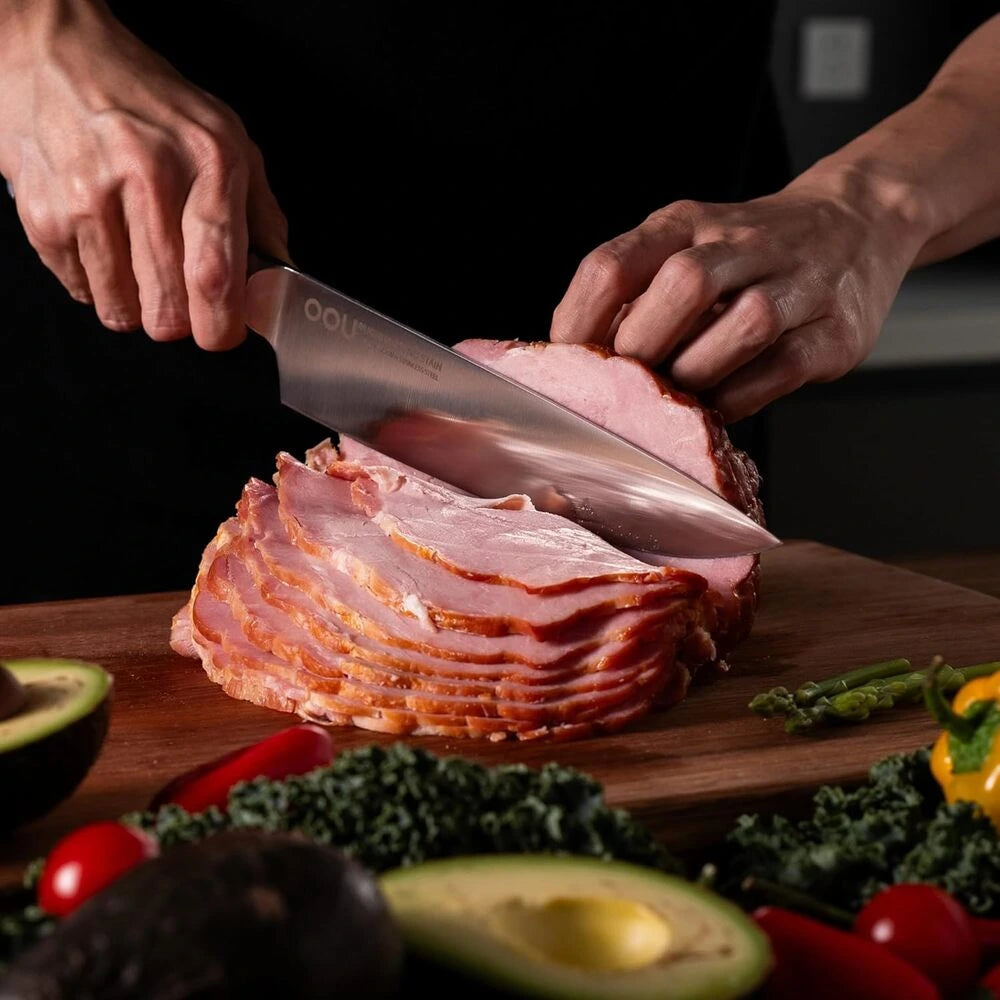 OOU®  8&quot; Chef Knife – Ultra-Sharp German Steel, Ergonomic Handle