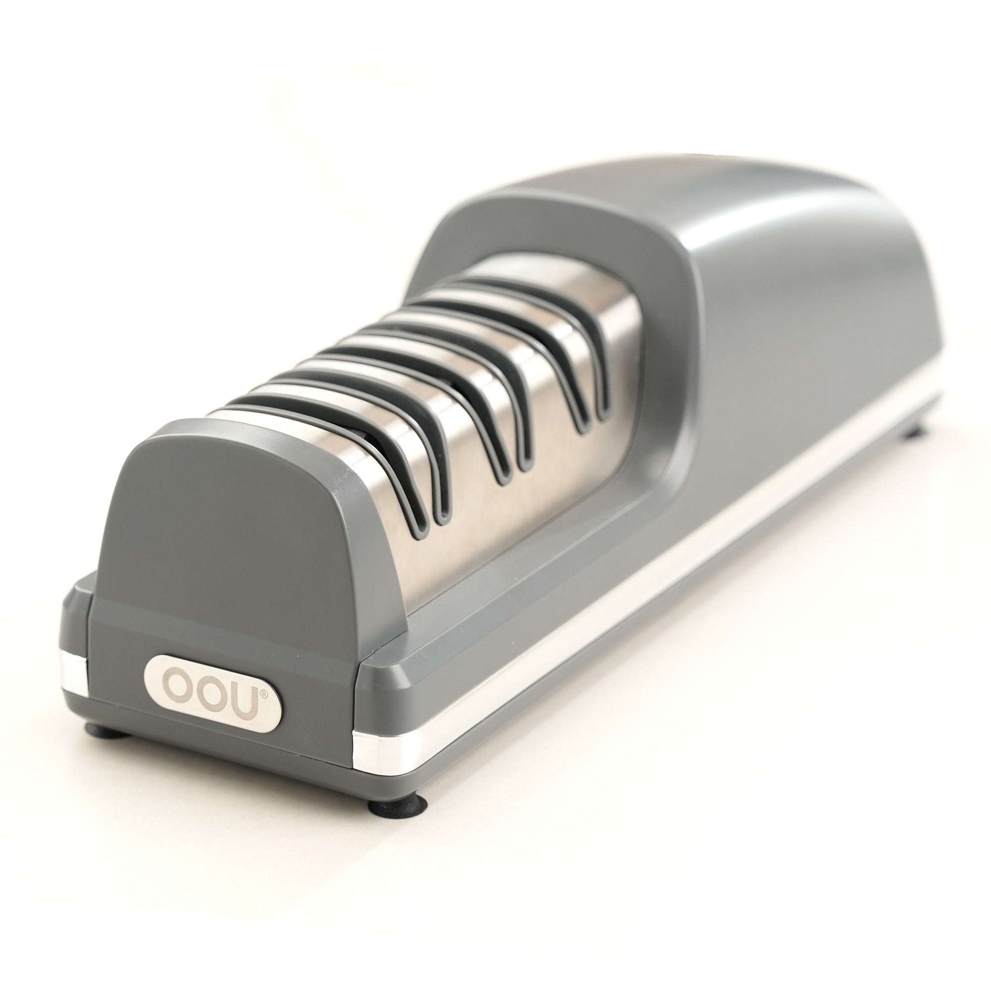 Electric Knife Sharpener, 2-Stage Professional Sharpening System, Diamond Grinding Wheels, Auto Angle Guide, Fast & Safe Kitchen Knife Sharpening for Stainless Steel & Carbon Steel Blades
