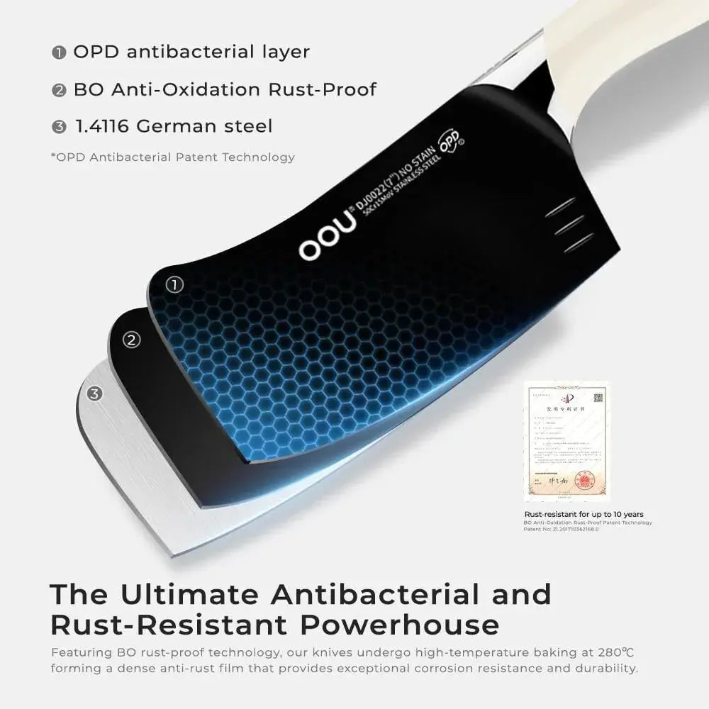 OOU®  White Whale Knife Set