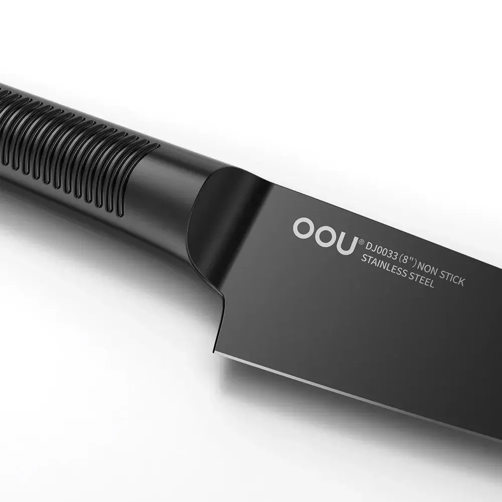 OOU® Black Shark Series 15-Piece Knife Set | Premium German 1.4116 ...