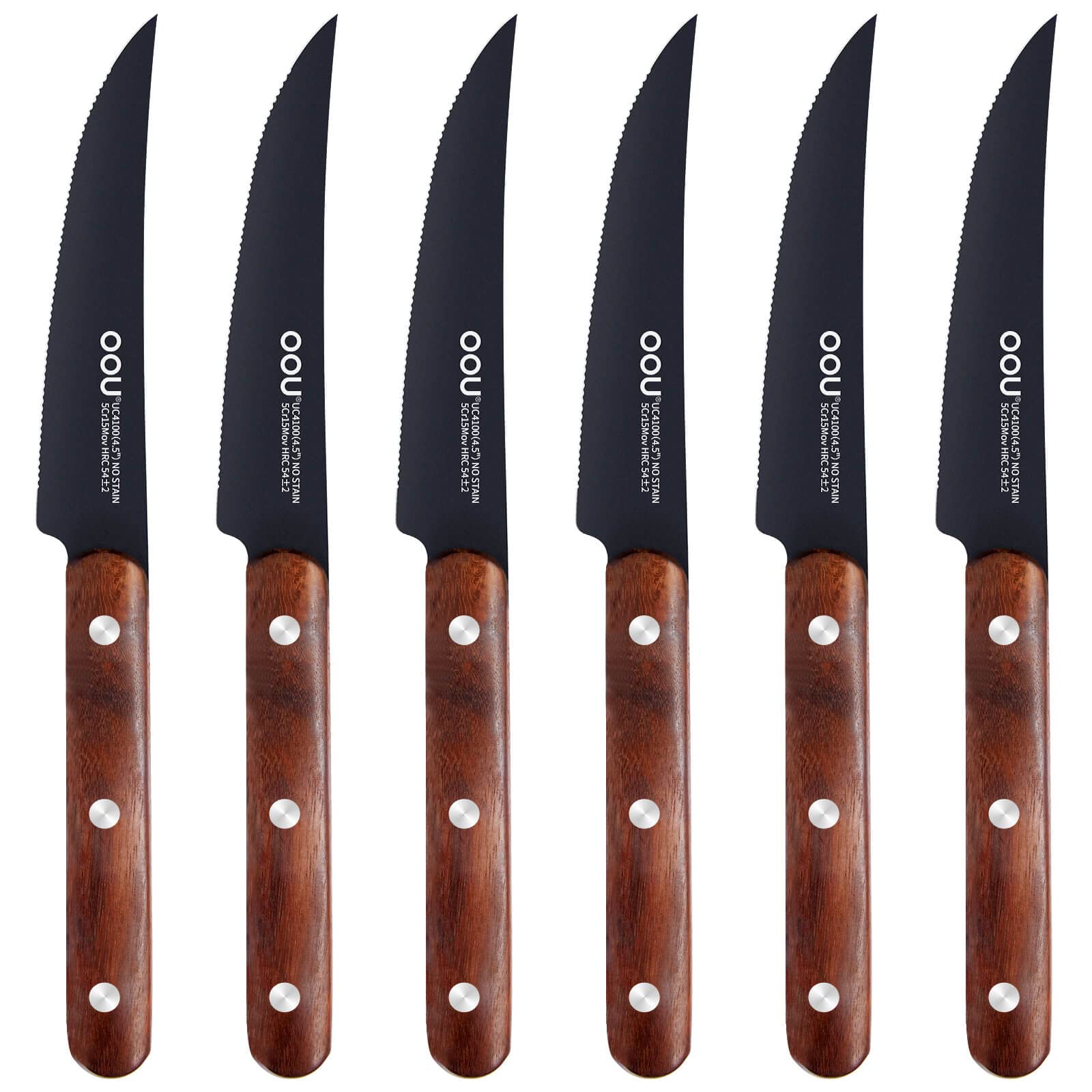 OOU Steak Knife Set of 6